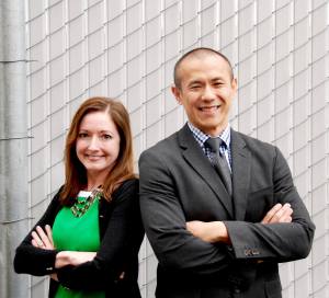 Stephanie Trollen, legal services supervisor for King County PAO Juvenile Unit; and Jimmy Hung, senior deputy prosecutor and chair of the PAO juvenile unit