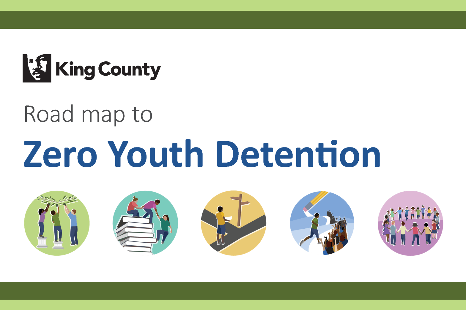 Road Map King County Zero Youth Detention logo